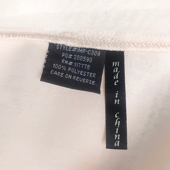 Love Stitch | Sheer V-neck Sleeveless Blouse (S) - Picture 5 of 6